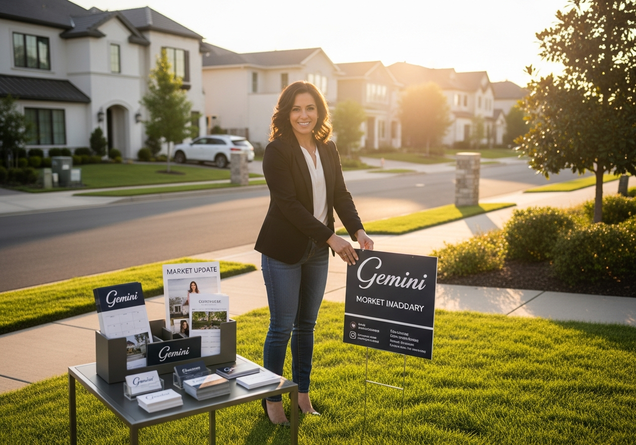 Agent personal branding materials