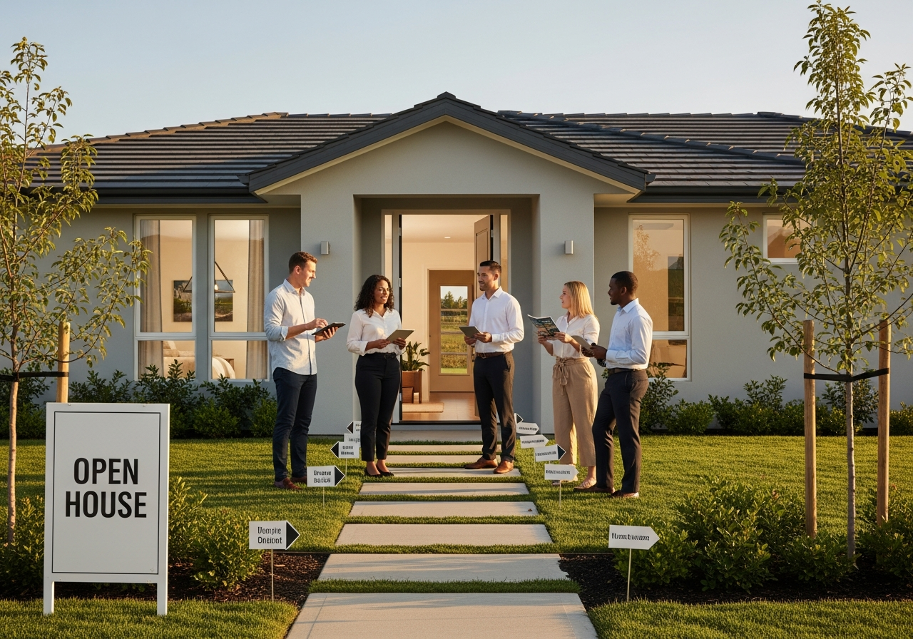 Open house marketing campaign
